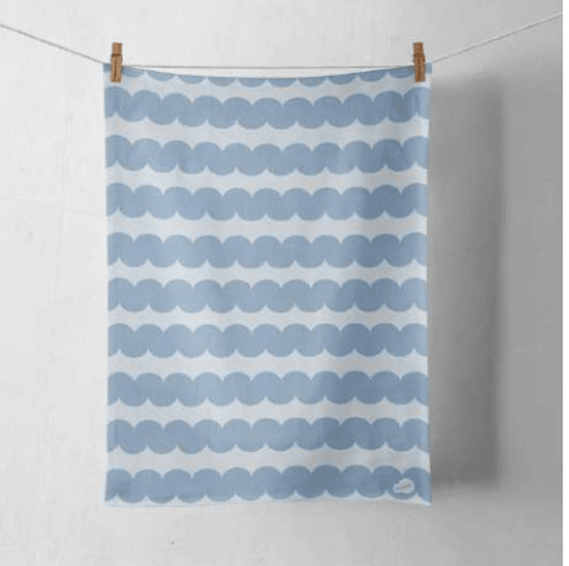 Kjøkkenhåndkle Skrue Blå