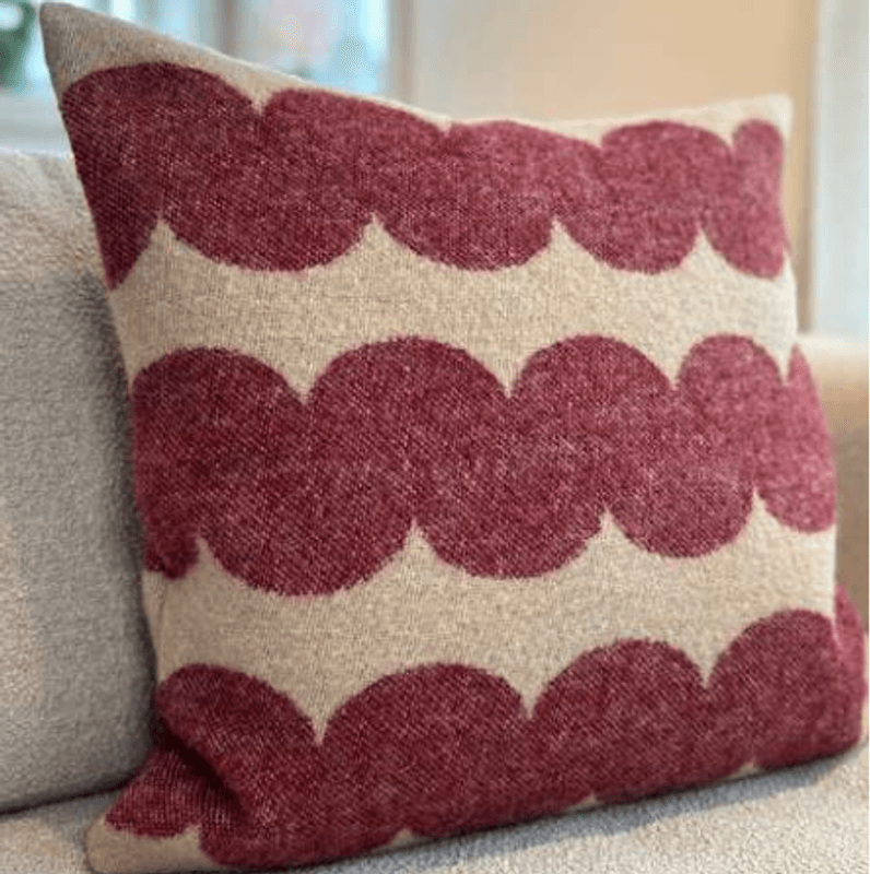 Putetrekk Skrue -Vinrød