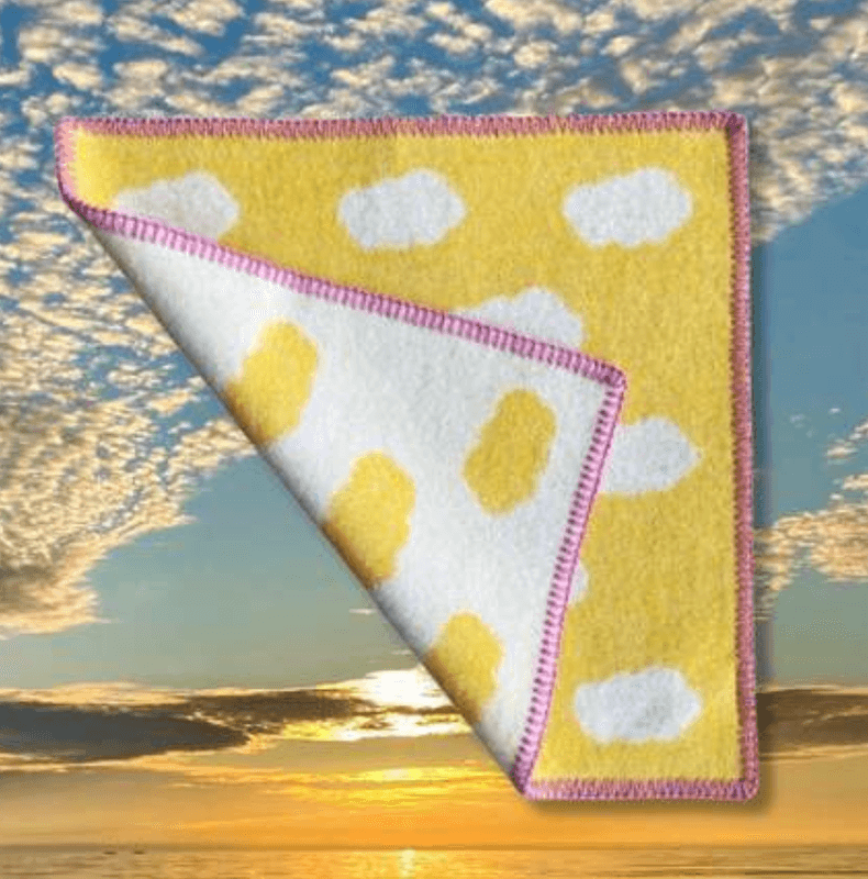 Sitteunderlag Drømmer -Gult er kult